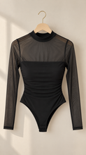 Load image into Gallery viewer, Bali Mesh Bodysuit - Black
