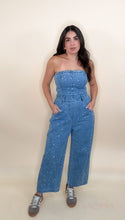 Load image into Gallery viewer, Stars Barrel Denim Jumpsuit
