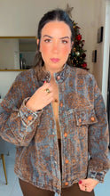 Load image into Gallery viewer, Ruby Suede Denim Jacket
