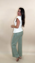 Load image into Gallery viewer, Pistachio Tummy Control Jeans
