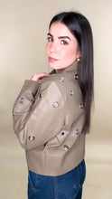 Load image into Gallery viewer, Kale Faux Leather Jacket
