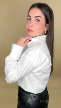 Load image into Gallery viewer, Pearly Long Sleeve Blouse
