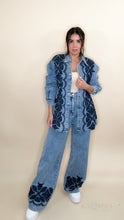 Load image into Gallery viewer, Deluxe Denim Two Piece Set
