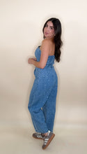 Load image into Gallery viewer, Stars Barrel Denim Jumpsuit
