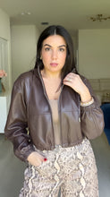 Load image into Gallery viewer, Mery Faux Leather Jacket
