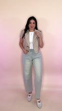 Load image into Gallery viewer, Splashed Barrel Denim Pant
