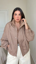 Load image into Gallery viewer, Luxury Plaid Jacket - Brown
