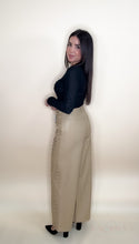Load image into Gallery viewer, Valentina Faux Leather Pants - Gold
