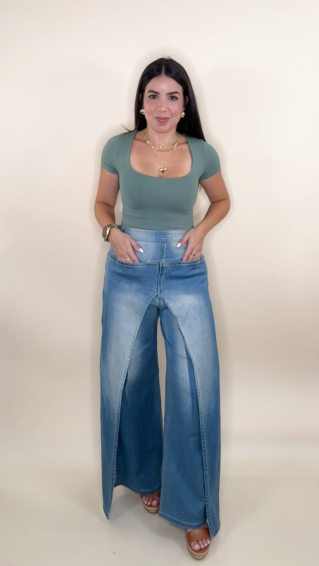 Fashionista Denim Pants