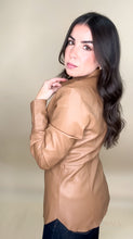 Load image into Gallery viewer, Clemen Faux Leather Top/Jacket
