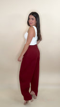 Load image into Gallery viewer, Wine Denim Pants
