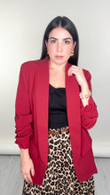 Load image into Gallery viewer, Eross Blazer Burgundy
