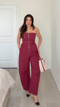 Load image into Gallery viewer, Emilia Strapless Jumpsuit
