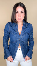 Load image into Gallery viewer, Denim Long Sleeve Top
