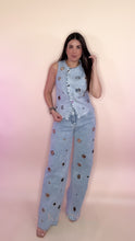 Load image into Gallery viewer, Aros Denim Two Piece Set
