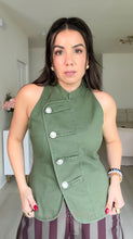 Load image into Gallery viewer, Napo Asymmetrical Vest Top
