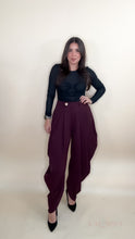 Load image into Gallery viewer, The Dressy Balloon Pants - Burgundy
