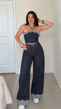 Load image into Gallery viewer, Trina Denim Two Piece Set
