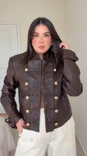 Load image into Gallery viewer, Rome Faux Leather Jacket
