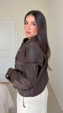 Load image into Gallery viewer, Rome Faux Leather Jacket

