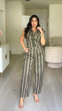 Load image into Gallery viewer, Zarah Stripped Jumpsuit
