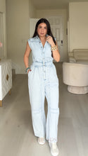 Load image into Gallery viewer, Coraline Denim Jumpsuit

